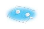 UltraThin Stereo Pillow Speakers with Volume Control