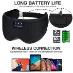 Bluetooth Sleep Mask with Built-In Headphones