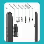 Bone Conduction Pillow Speaker with Sleep Sounds