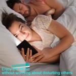 Wireless Pillow Speaker with Sleep Headphones and White Noise