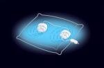 UltraThin Stereo Pillow Speakers with Volume Control