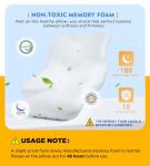 Neck Pain Relief Memory Foam Pillow with Cooling Case