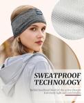 Wireless Sleep Headphones with Ultra-Thin Stereo Speakers