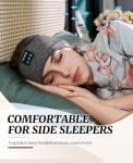 Wireless Sleep Headphones with Ultra-Thin Stereo Speakers