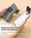 Wireless Sleep Headphones with Ultra-Thin Stereo Speakers