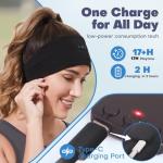 Bluetooth Sleep Headphones Headband for Side Sleepers