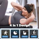 Bluetooth Sleep Headphones Headband for Side Sleepers