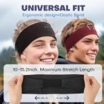 Bluetooth Sleep Headphones Headband for Side Sleepers