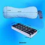 Wikac Bluetooth Pillow Speaker with 50hr Play-Time