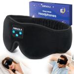 Bluetooth Sleep Mask with Wireless Earbuds