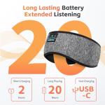 Bluetooth Sleep Headphones with Ultra-Thin Speakers