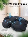 Bluetooth Sleep Mask with Wireless Earbuds
