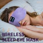 Wireless Bluetooth Sleep Mask with Headphones and Microphone