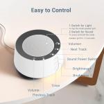 White Noise Sound Machine with Night Light