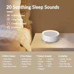 Kipcush Portable Sound Machine with Night Light