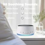 White Noise Sound Machine with Night Light