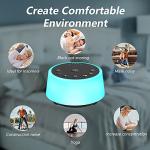 Color Sound Machine with Night Light & Soothing Sounds