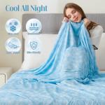 Cooling Blanket for Hot Sleepers - 50" x 70