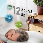 Rechargeable Portable Sound Machine and Night Light