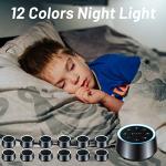 EasyHome Sleep Sound Machine with Night Light