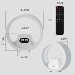 GDbow White Noise Machine with Remote and Lights