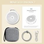 Nytpal Portable White Noise Machine with Night Light