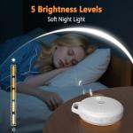 Nytpal Portable White Noise Machine with Night Light