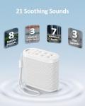 Travel Sound Machine with Rechargeable Battery & Sleep Sounds