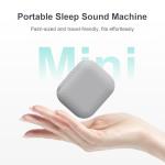 ANJANK Mini Travel White Noise Machine with 20 Sounds