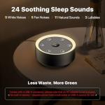 White Noise Sound Machine with Night Light