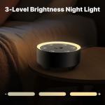 White Noise Sound Machine with Night Light
