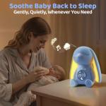 White Noise Sound Machine with Night Light and App