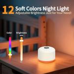 White Noise Machine with Relaxing Sounds & Lights