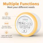 White Noise Machine with Relaxing Sounds & Lights