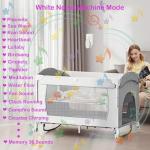 Portable White Noise Sound Machine with 36 Sounds