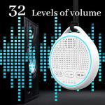 Fourair Portable White Noise Machine with 25 Sounds