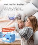 FamiSym White Noise Machine with Night Light