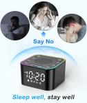 Wkzay White Noise Machine with Night Light