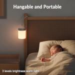 Kipcush White Noise Sound Machine with Night Light