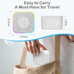 Wkzay White Noise Machine with Night Light
