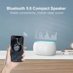 ANJANK White Noise Machine with Bluetooth and Lights