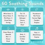 White Noise Machine with 60 Soothing Sounds