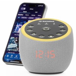 Smart White Noise Machine with Custom Sounds