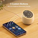 Smart White Noise Machine with Custom Sounds