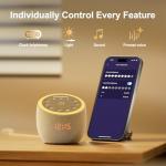 Smart White Noise Machine with Custom Sounds