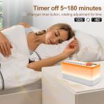 TMEHM White Noise Machine with Nature Sounds & Lights
