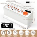 TMEHM White Noise Machine with Nature Sounds & Lights
