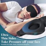 3D Contoured Sleep Mask for Side Sleepers