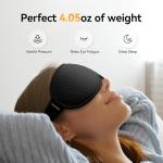 Weighted Blackout Sleep Mask for Deep Rest