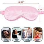 Silk Sleep Mask 4 Pack - Soft Satin Eye Covers